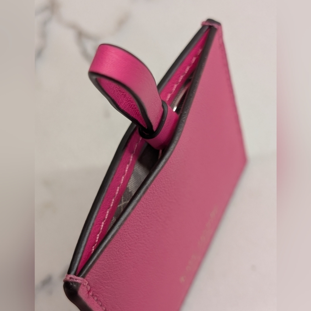 Kate Spade Leather Pouch with Mirror Heart - EUC - Pink - Picture 11 of 11